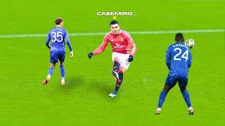 FIVE -STAR PERFORMANCE   Casemiro vs Leicester City