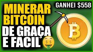 MINERAÇÃO FACIL E GRATIS! COMO MINERAR BITCOIN E CRIPTOMOEDAS PELO COMPUTADOR OU CELULAR FRACO