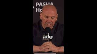 Dana White announces Jon Jones' retirement and Tom Aspinall as the new UFC heavyweight champion 