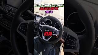 “ONLY”A REAL MOTOR MECHANIC CAN KNOW‼️ foton cummins 2.8 engine fix #shorts #engine #foton