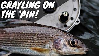 Trotting a Stick Float with a Centrepin Reel for Winter Grayling