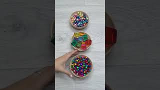 Oddly Satisfying video Beads, Bottles, Bells, Gems, Stones