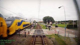 Train Cab Ride NL / Empty Train / Alkmaar – Beverwijk - Haarlem / DDAR / Sep 2017