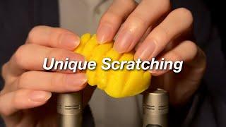 ASMR Tickles Your Brain! Unique Scratching Triggers | For Tingles / Sleep / Relaxing(No Talking)