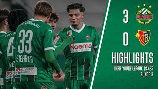 Highlights: SK Rapid U19 – FC Basel U19