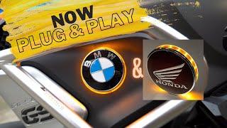 EMBLEMS NOW PLUG AND PLAY BMW AND HONDA