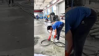 Tips and precautions for coiling wire rope