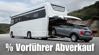 LINER PRICES FALL IN AUTUMN! Design motorhome Morelo Grand Empire 2023 demonstrator now cheaper!