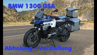 BMW 1300 GS Adventure | Abholung - Vorstellung & die ersten Meter | 4K