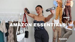 AMAZON SPRING MUST HAVE FASHION try on haul | amazon essentials 2022