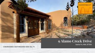 9 Alamo Creek Drive, Santa Fe, New Mexico 87506