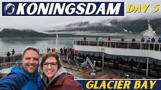 Holland America Koningsdam Alaska Cruise: Glacier Bay ️ (VLOG Day 5)