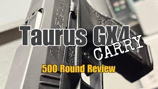 Woman and Man Taurus GX4 Carry 500 Round Review : Is Taurus more than a Budget Gun??