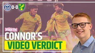 A bore draw | Connor's Verdict: Portsmouth 0-0 Norwich City