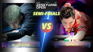 XU XIAOCONG VS KO PIN YI | SEMI-FINALS | 2024 ZEN&YUAN8 OPEN 2 #9ballpool #highlights