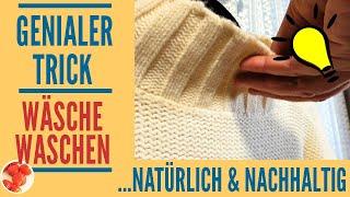 Genialer Trick: Natürlicher Weichspüler aus Hausmitteln