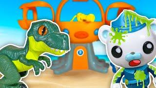 MAGIC SURPRISE TOYS Octonauts Captain Barnacle Slimed & Rescued Baby BLUEY + Octopod