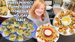 PARTY APPETIZERS FOR YOUR HOLIDAY GET TOGETHER