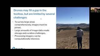 Evaluating the use of a multi-drone system to monitoring rangeland landscapes.