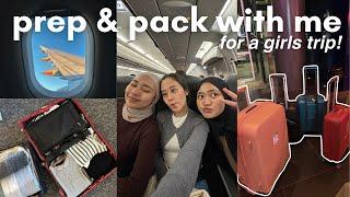 TRAVEL PREP VLOG: prep & pack with me for a girls trip to sydney!! 