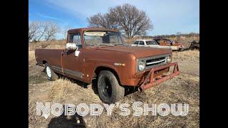 New Inventory!  1970 IHC International Harvester 1100 Series Pickup truck!