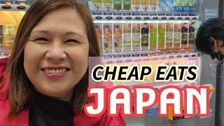 Cheap Food in Japan Budget Travel Surviving Japan #planttorneyg Food Tipid Tips