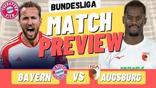 Bayern Munich Vs Augsburg Preview - Bundesliga - Preview + Line up!