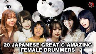 Japanese Great and Amazing Female Drummers