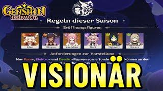 Genshin Impact - Season 5! Theater der träumerischen Realität November 2024! Visionärer Modus!