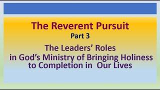 MCWC - 4.14.2024 - The Reverent Pursuit (Part 3)