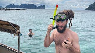 Phi Phi Islands On A Long-Tail Boat THAILAND