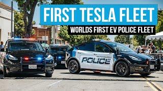 South Pasadena Launches World's First All-Tesla Police Fleet