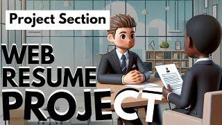 P10 - Project Section Using Cards | Web Resume Project | Brain Mentors Pvt. Ltd.