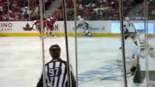 Marc-Andre Fleury robs Mike Fisher with a Big Glove Save!