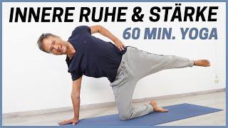 60 Minuten Yoga Ganzkörper-Programm | Innere Ruhe und Stärke | YOGABASICS