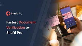 Document Verification by Shufti Pro - KYC Verification & ID Verification