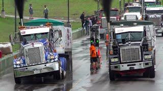 Unc's Semi Stampede LOADED UPHILL Semi Drag Racing 2023 Kuhnle Motorsports Park