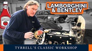 Workshop Ketchup March 2025 - Lamborghini Islero + 400, Bentley S2/S3 | Tyrrell's Classic Workshop