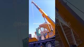  XCMG powerful crane Construction sites / #constructionsite #shorts #cranetruck