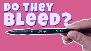 Reviewing the NEW Sharpie S Gel Pen!