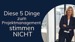 Stimmt nicht - 5 Dinge über Projektmanagement, die man immer wieder hört und die doch falsch sind.