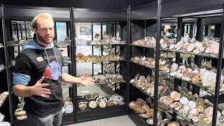 Tour through my little Agate Museum/store at the Tucson Gem Show 2025! 