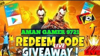 Free Fire Live Dimond Giveaway FF Live Team Code Giveaway #freefirelive #ffgiveaway #liveRedeemcode