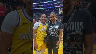 Love & Basketball Reunion at the LA Sparks Game