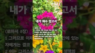 말씀찬양 로마서 8:1-2 내게 정죄함 없겠네