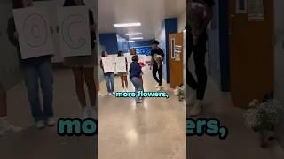 Romantic Homecoming Proposal: Roses & Surprises!