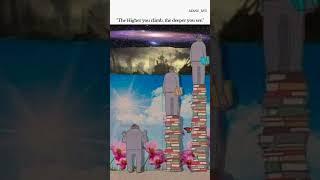 Climb with curiosity, and you'll see what others can't. #motivation #shorts #knowledge #deep