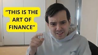 Martin Shkreli: «This Is The Art Of Finance»