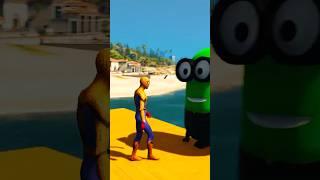 SPIDER MAN cartoon funny GTA5#vairalshort #Deep Camera #MuSpider#Top Animation