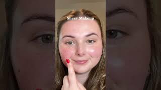 Sheer Makeup Part 1 #makeuptutorial #sheermakeup #naturalmakeup